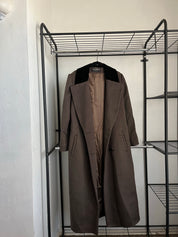 Wool overcoat