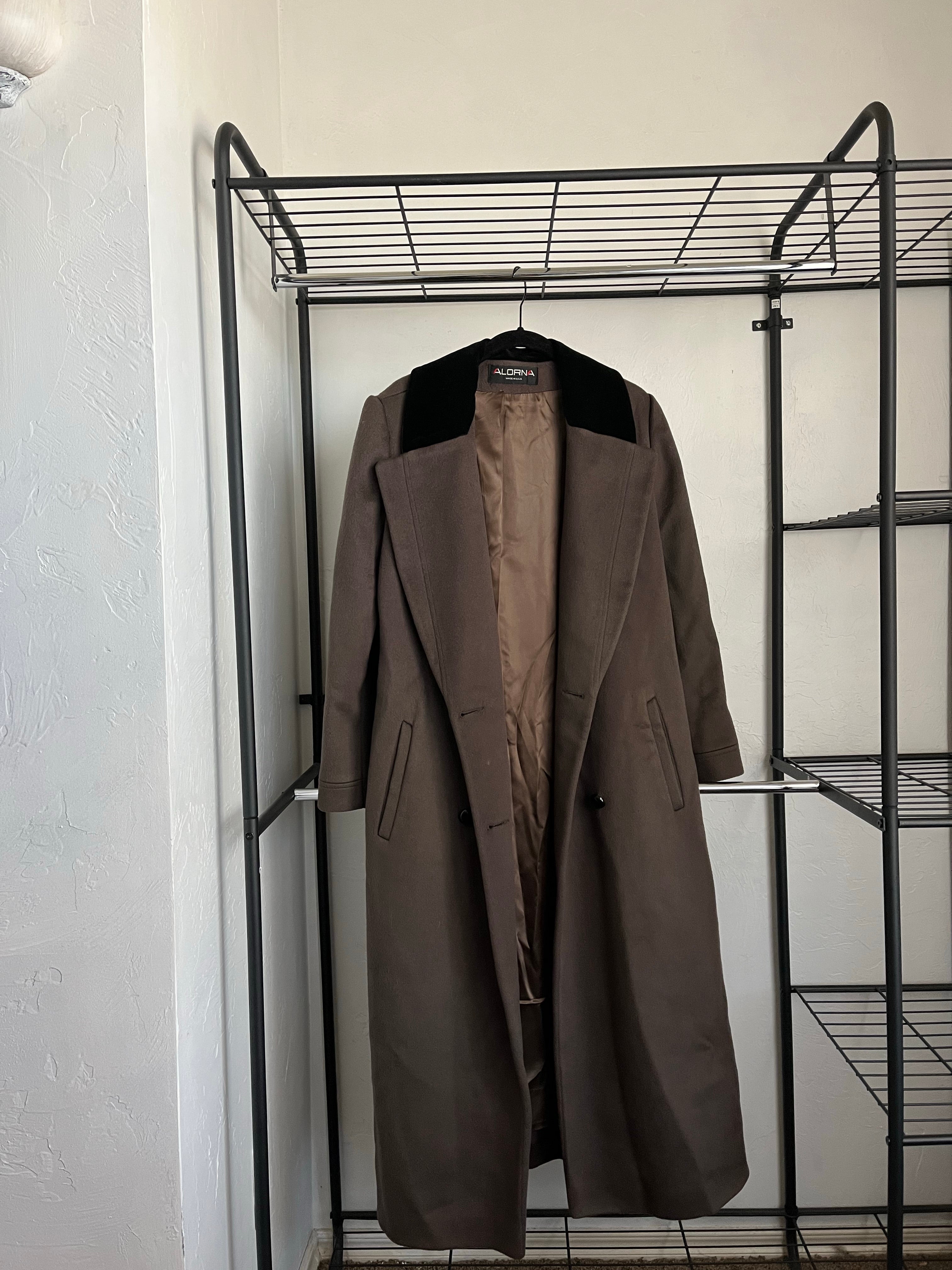 Wool overcoat