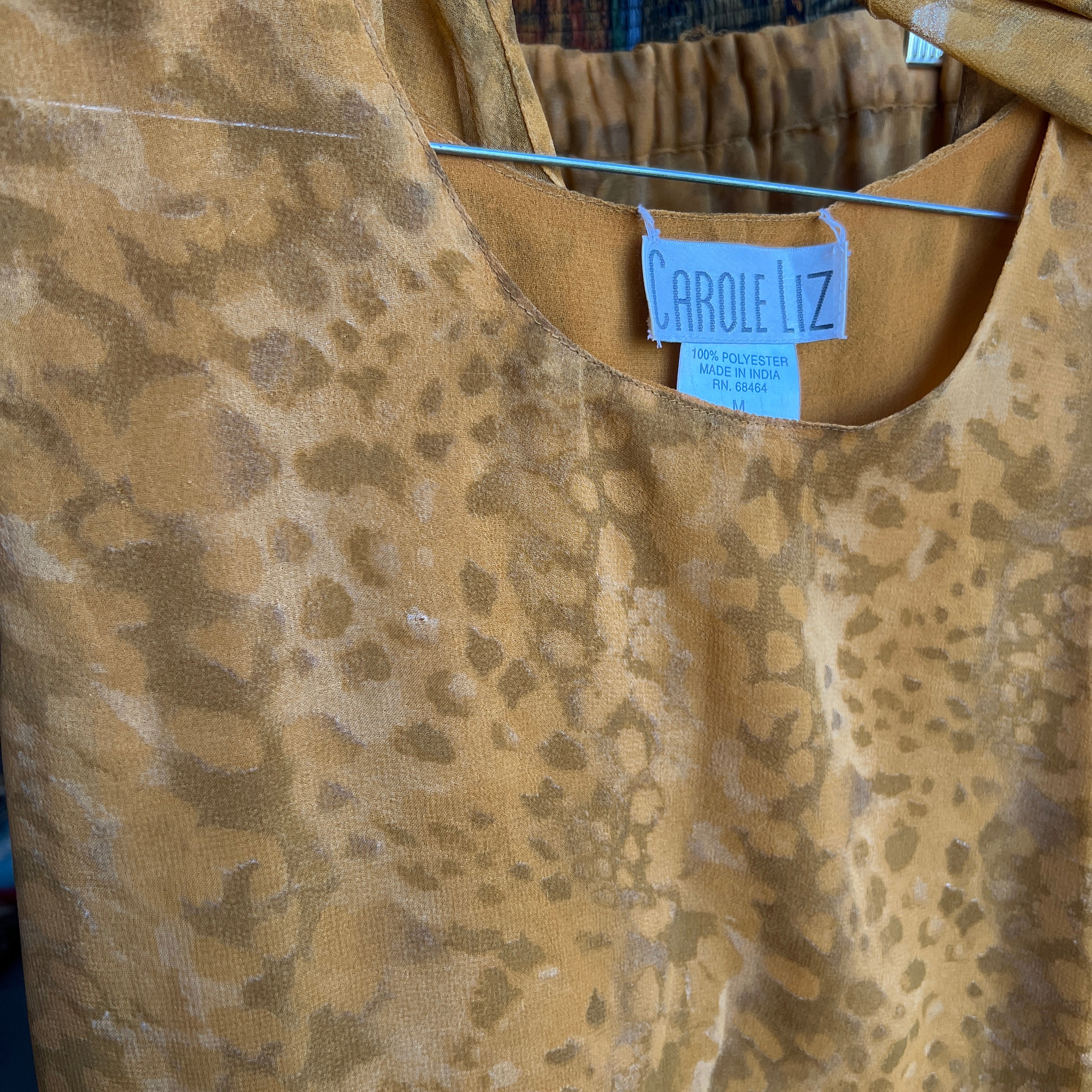 Vintage animal print 3 piece set