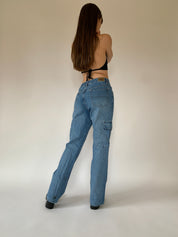 90s Cargo Jeans (S)