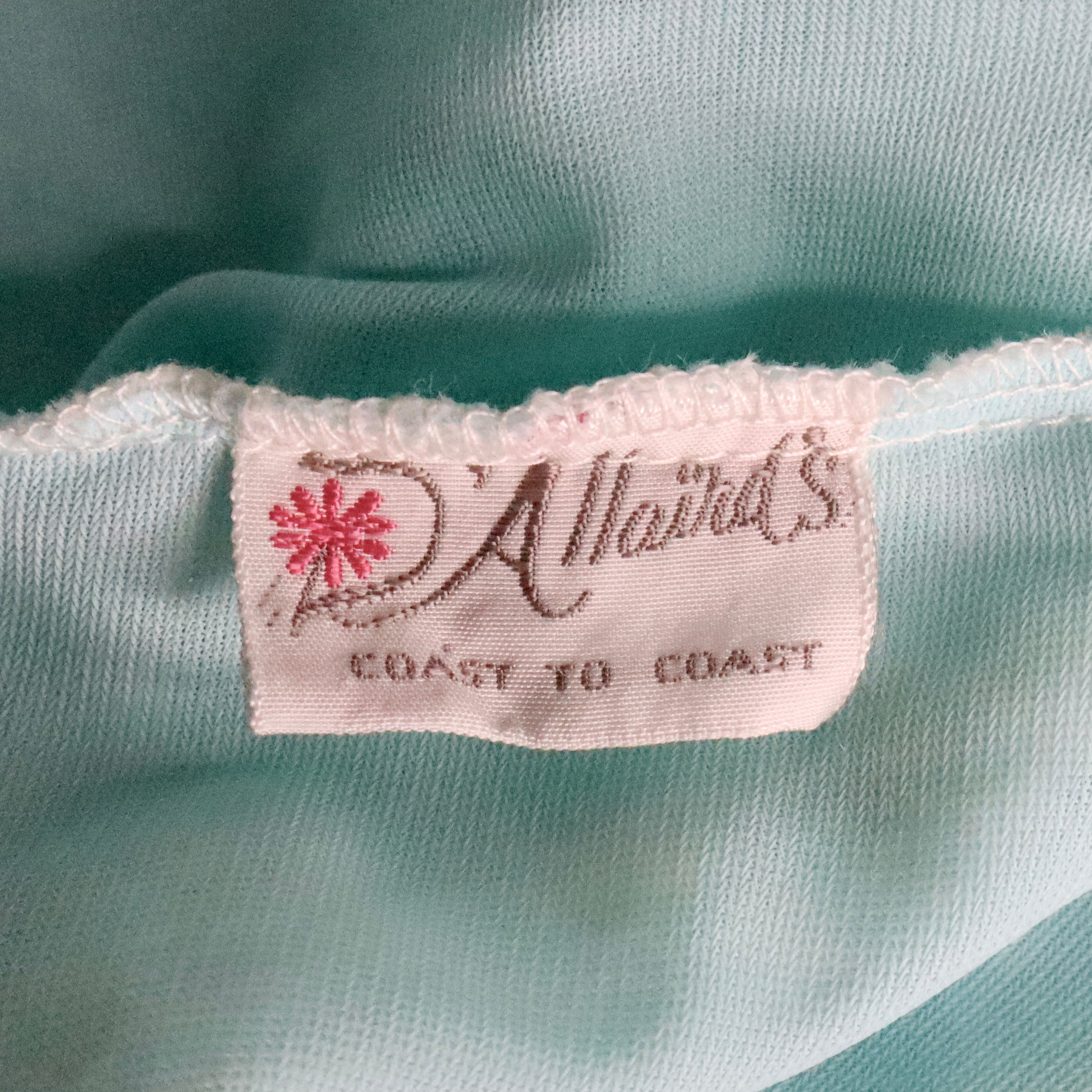 Aqua Lace Bed Jacket (M/L)