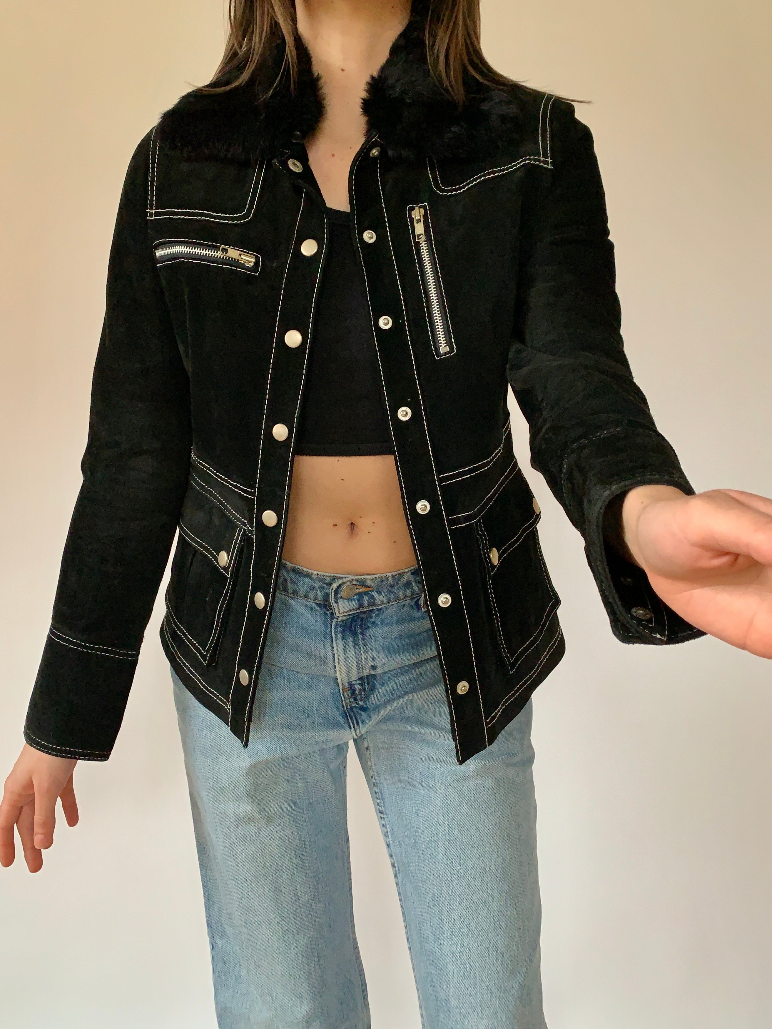 Y2K Leather Jacket