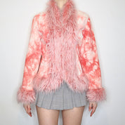 Pink Afghan Coat (Medium)