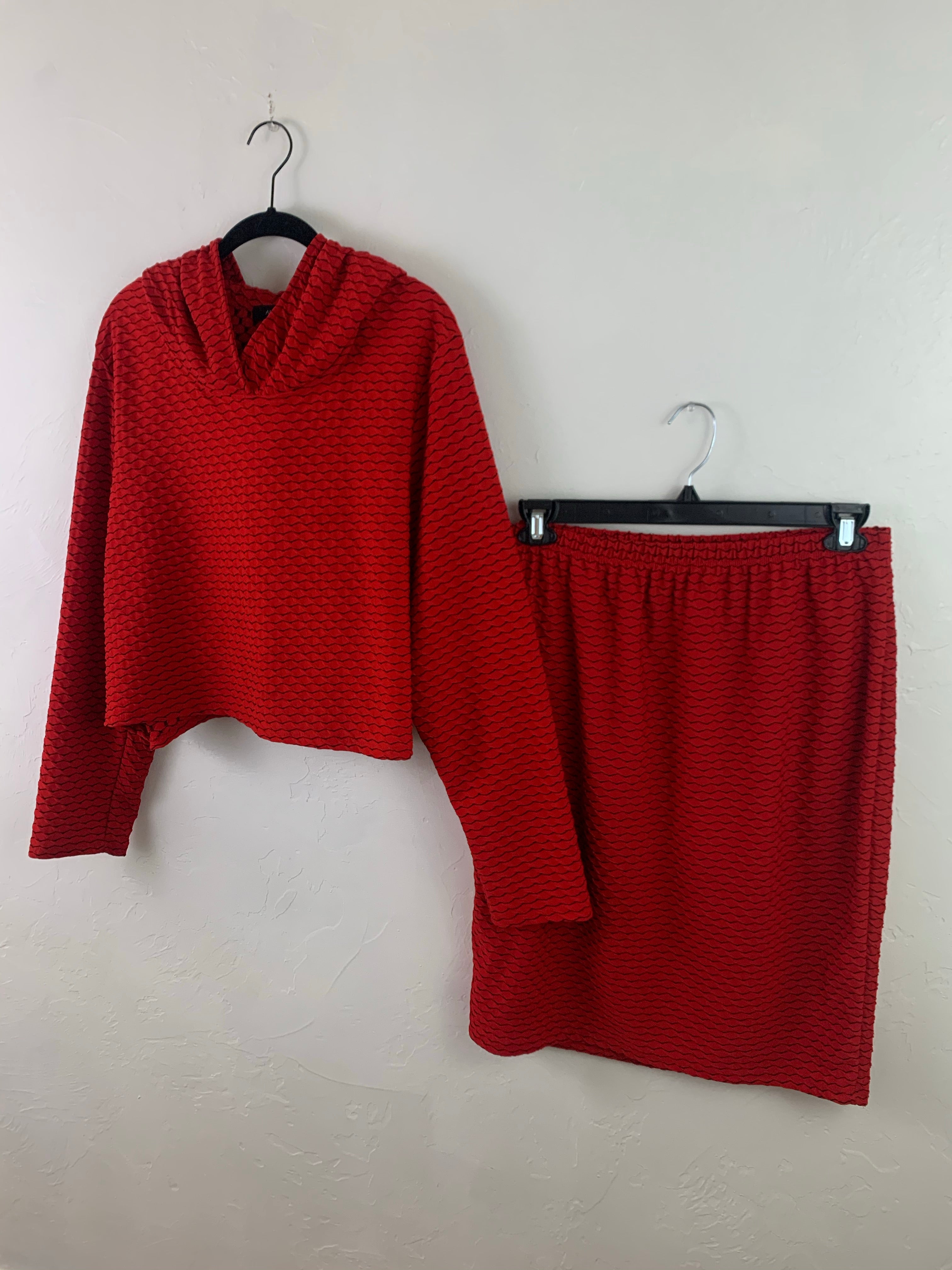 Scarlet two piece set XL
