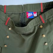 90s army mini skirt L