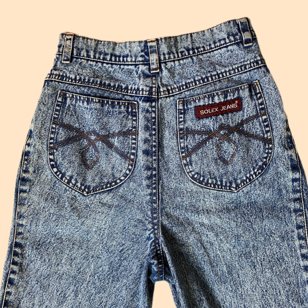 90s acid wash capris