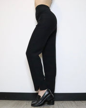 Black High Waisted Pants (XS-S) 