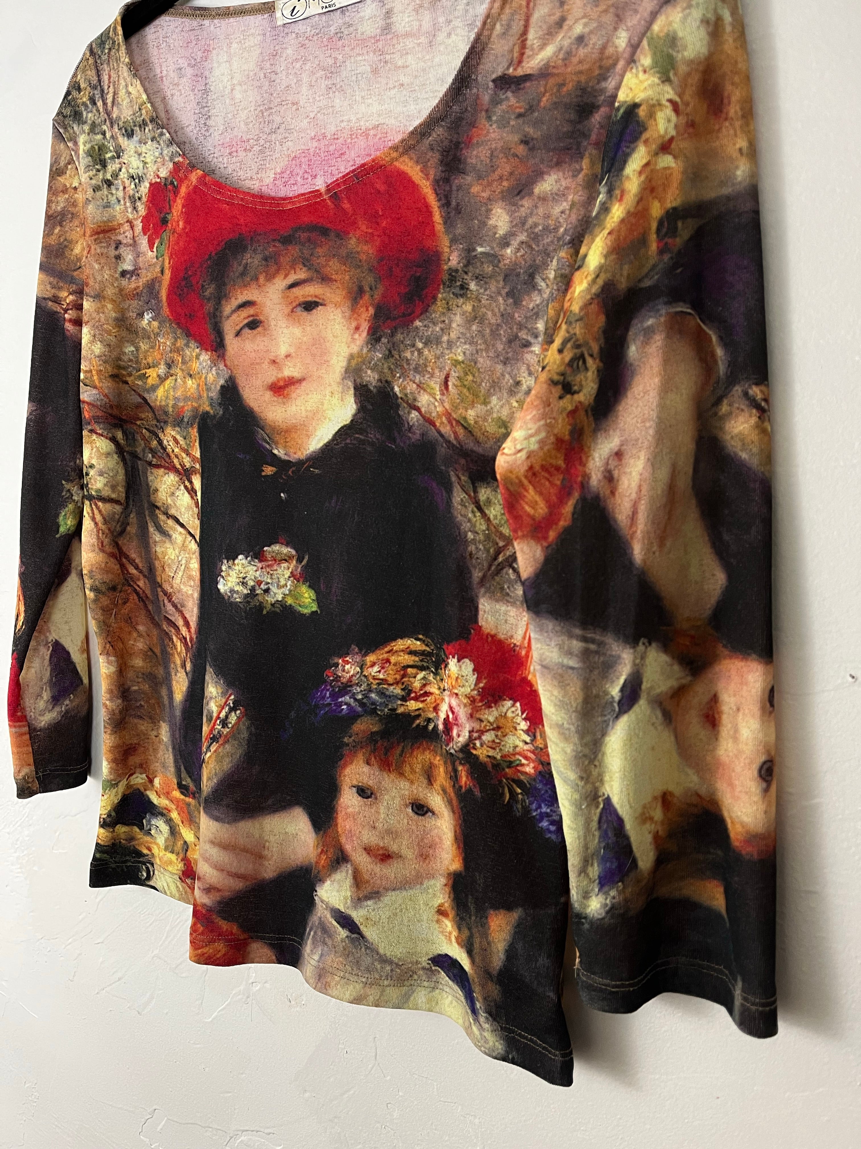 Red beret & flower crown