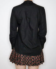 Gothic Lolita Black Blouse (Medium)