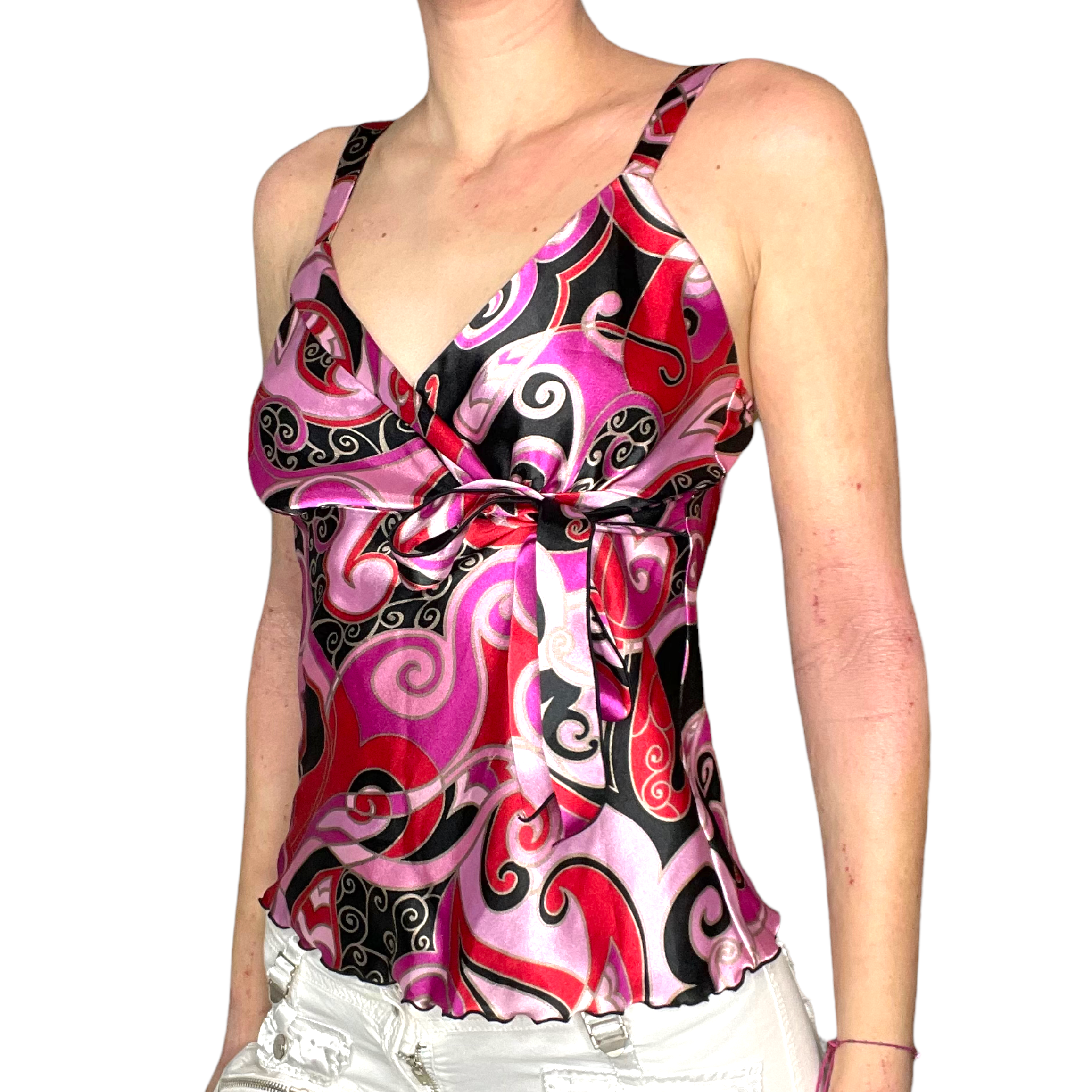 psychedelic Paisley print top