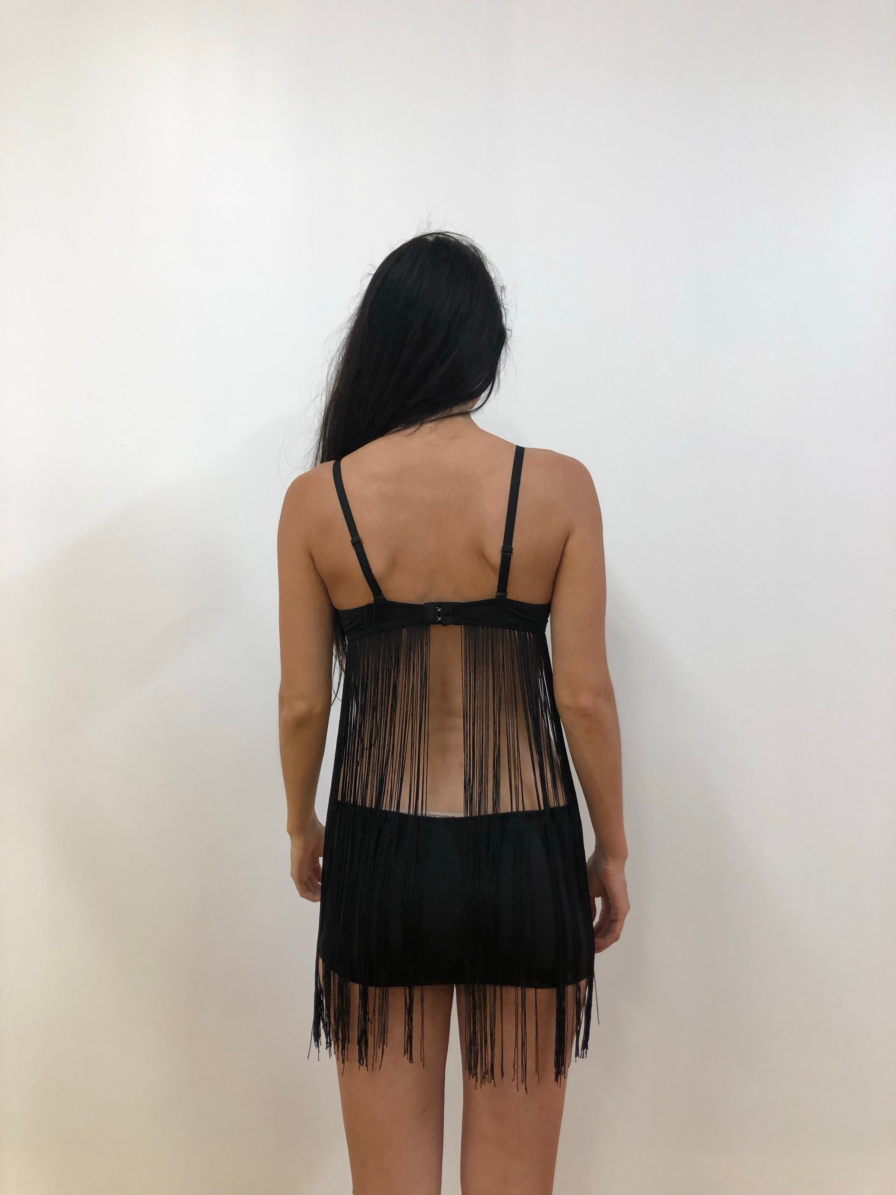 Fringe spike top