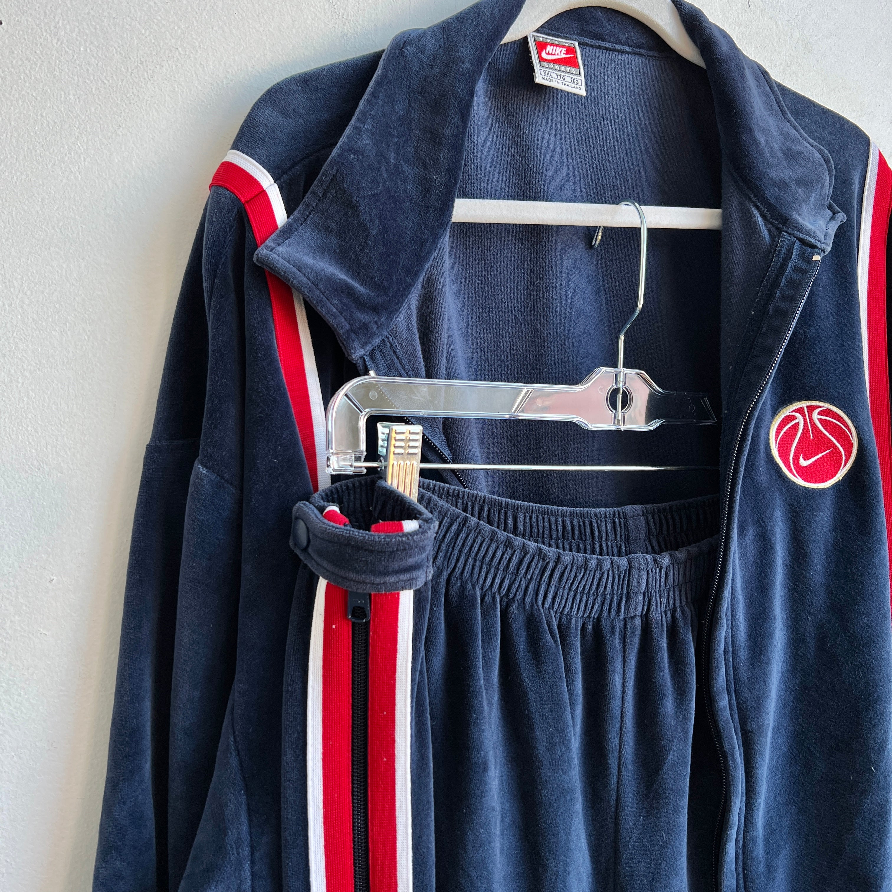 00s Nike velour tracksuit Mens XXL