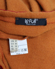 Italian Orange Cardigan (Medium) 