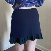 90’s DKNY Pleated mini skirt