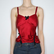 Anne Klein Red Silk Camisole (S-M) 