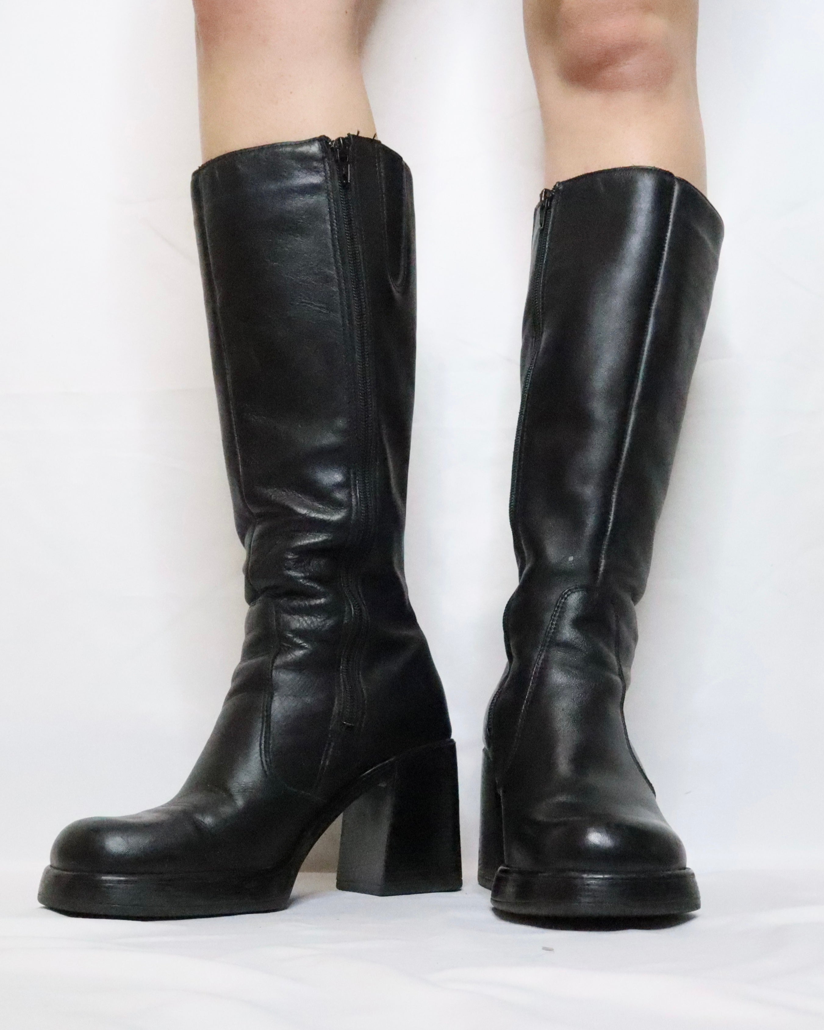 Knee High Platform Boots (8 US)