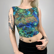Digital Print Cutout Tank