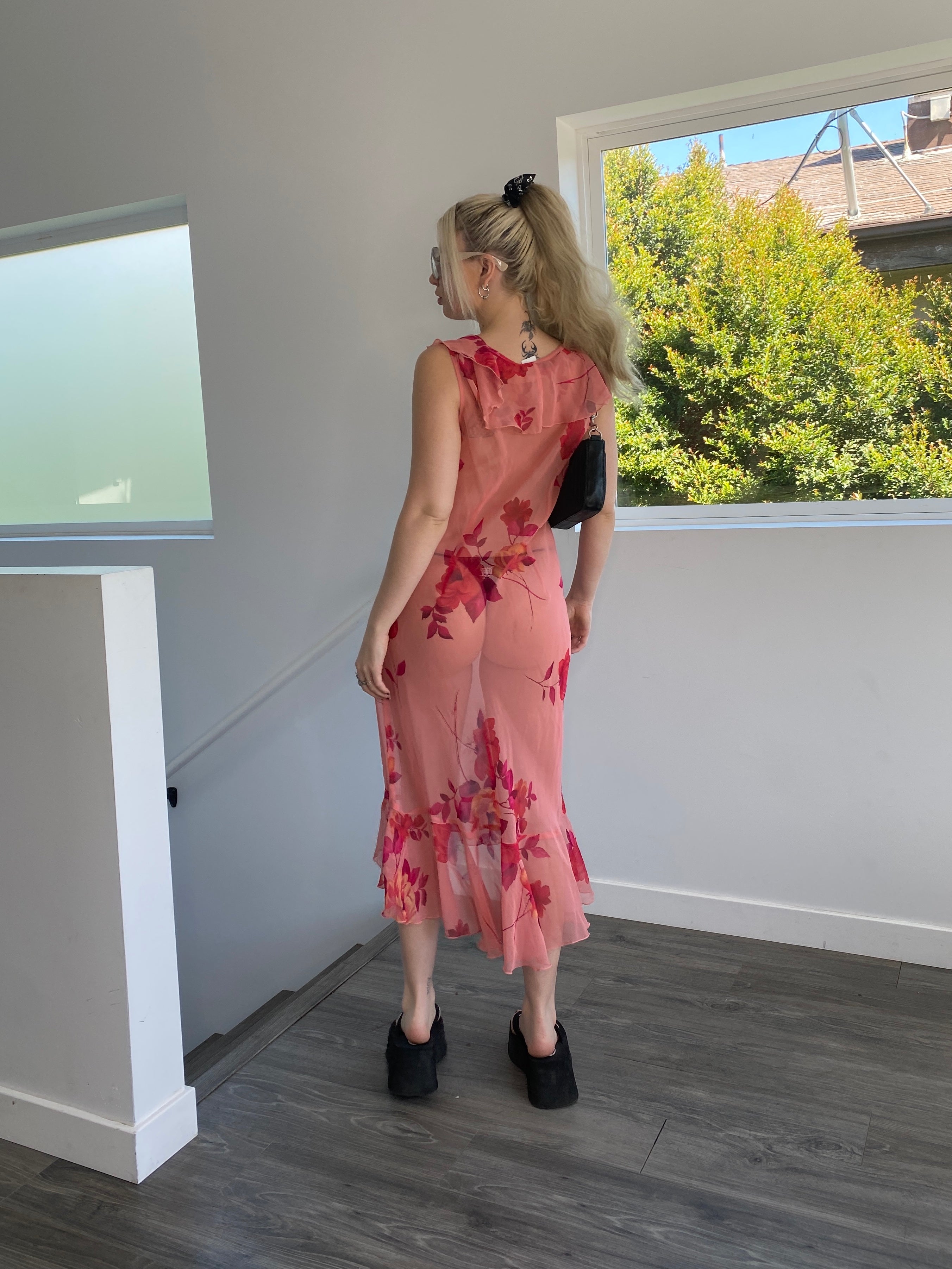 90s Floral Dress