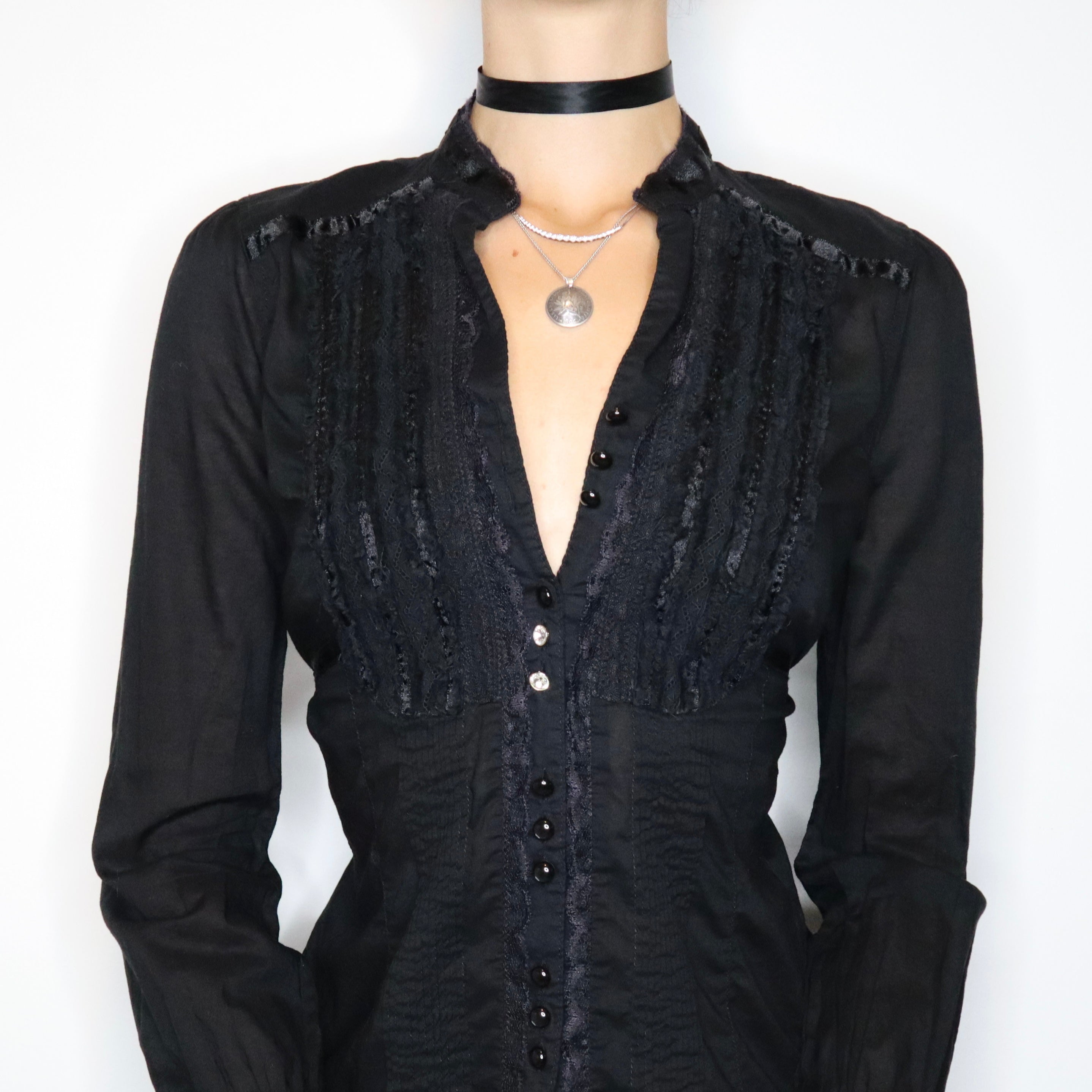 Esprit Gothic Blouse (S-M)