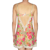 Floral lace slip
