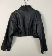 Women of style leather crop motto