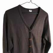 90s brown cardigan