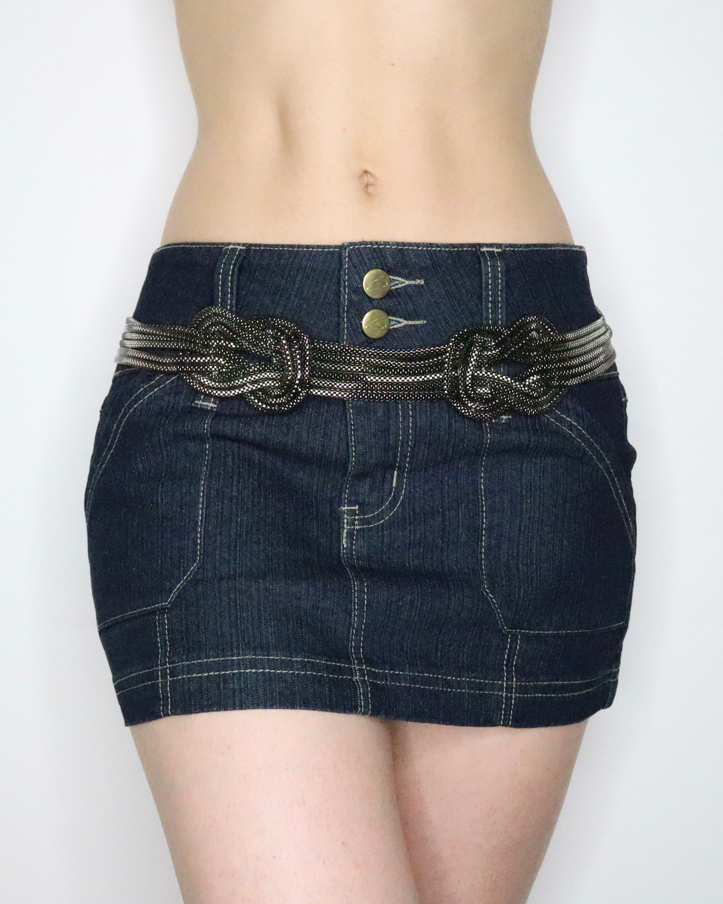 Silver Chainmail Belt (S/M/L) 