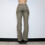 SPORTMAX Khaki Cargo Pants (S) 