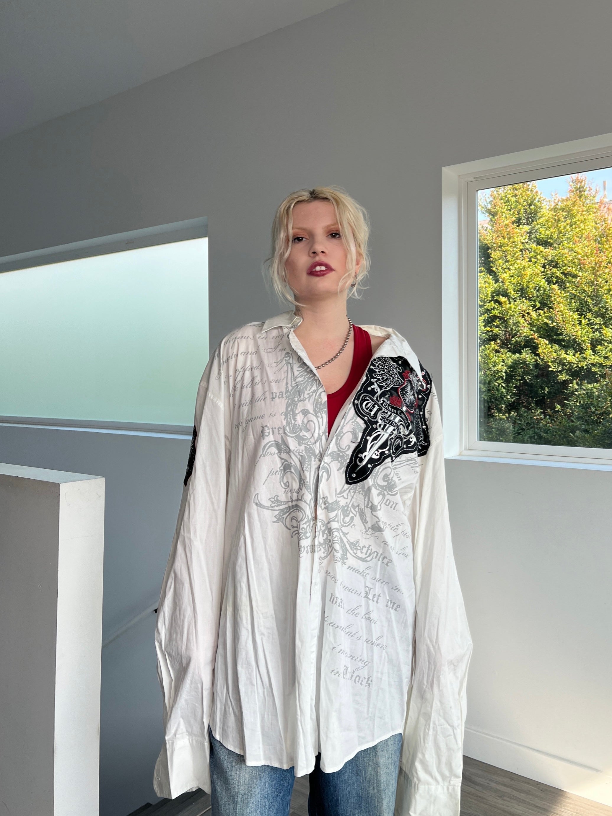 Affliction Style Button Up