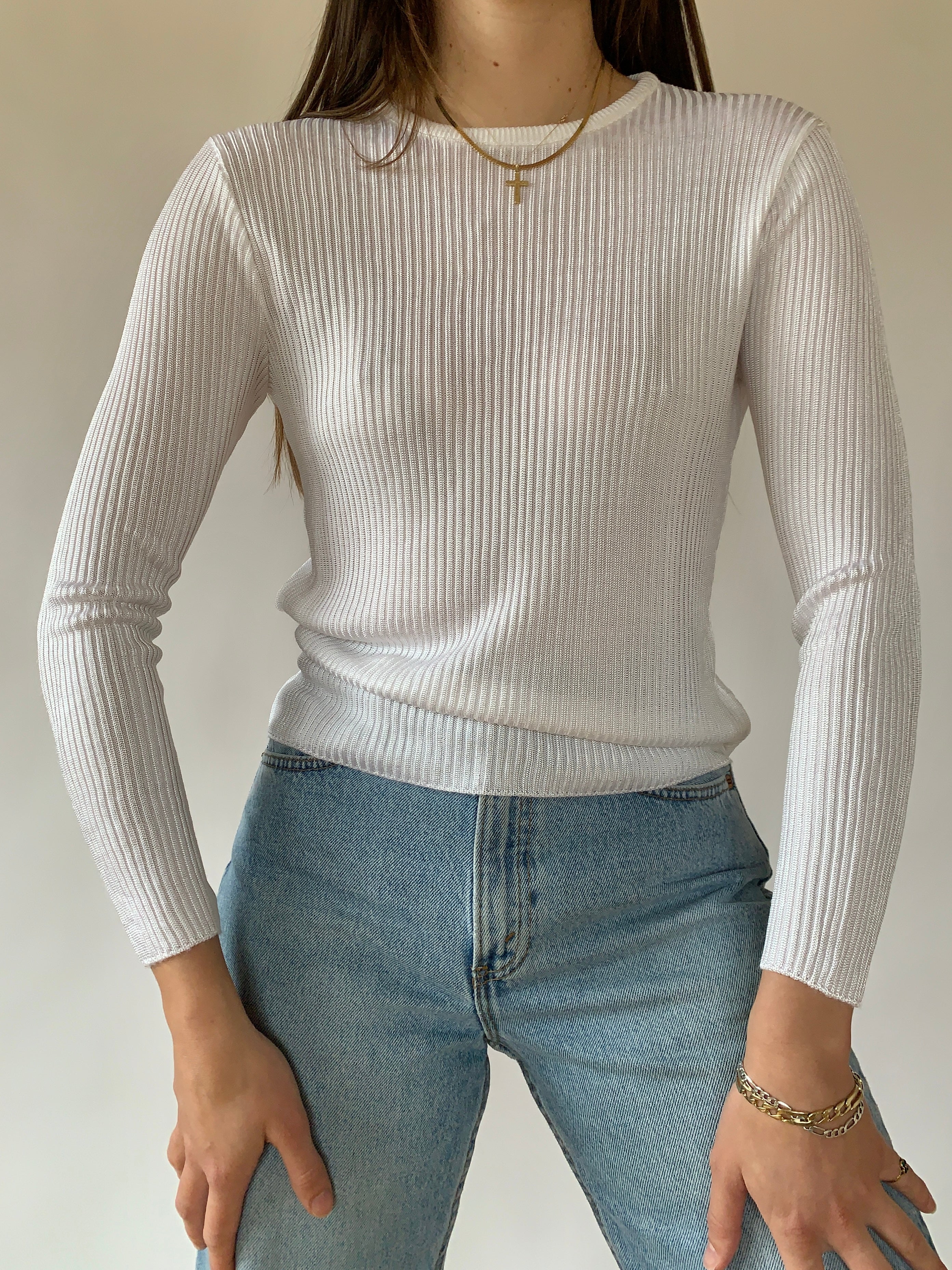 Vintage 1990s Ribbed Longsleeve