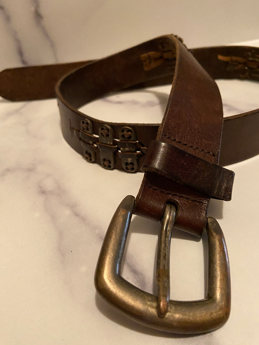 Fossil Leather Belt (M)