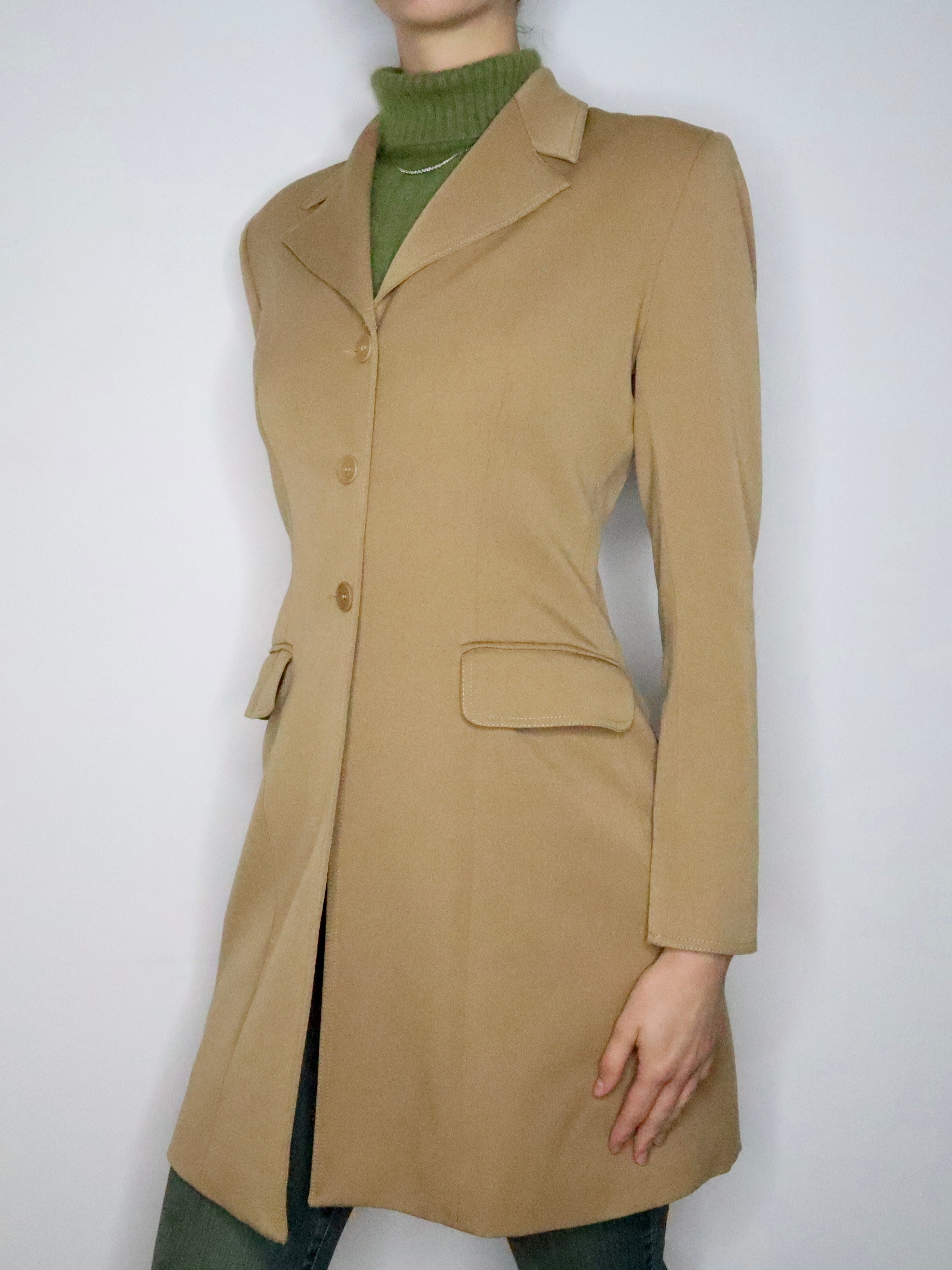French Tan Coat (Medium) 