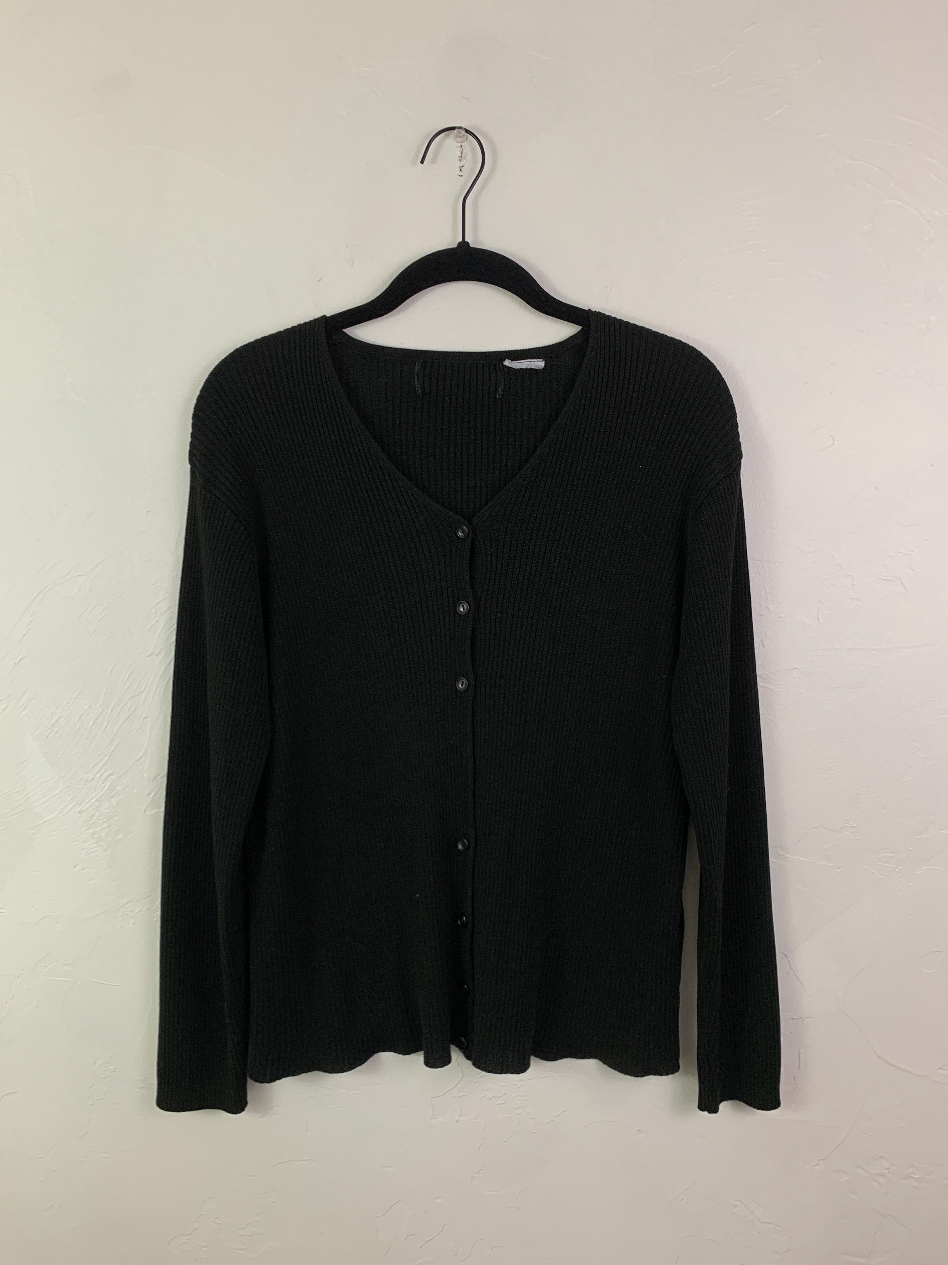 Black slinky cardigan