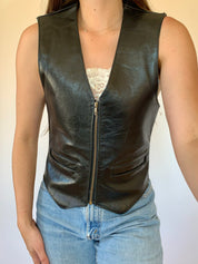 Vintage Leather Vest
