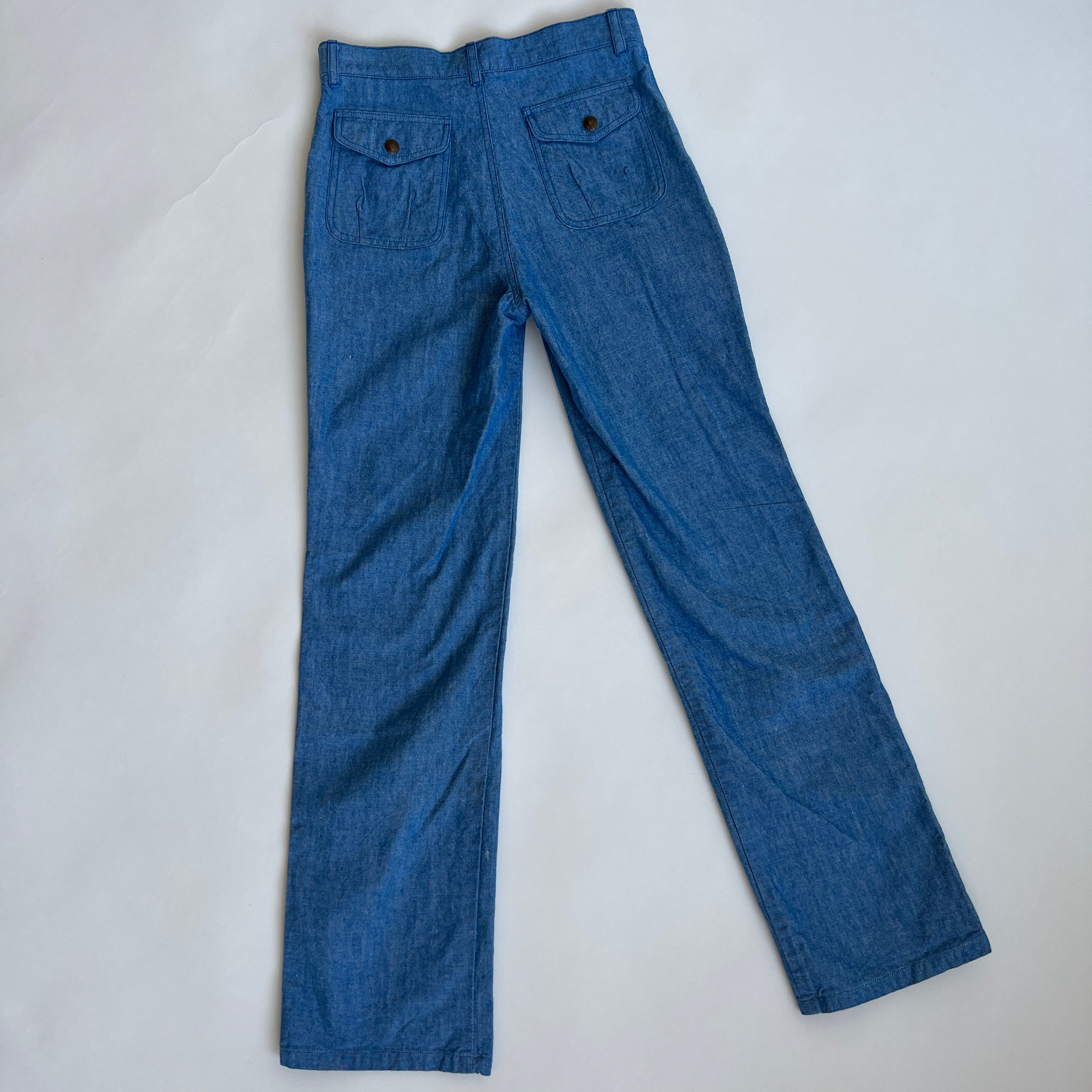 Vintage high waist cargo jeans