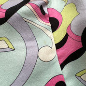 Y2k groovy pastel corset top