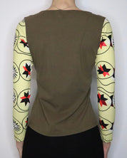 Custo Barcelona Long Sleeve Top (S-M)