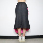 French Cargo Maxi Skirt (S-M)