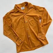 Men’s vintage orange button down