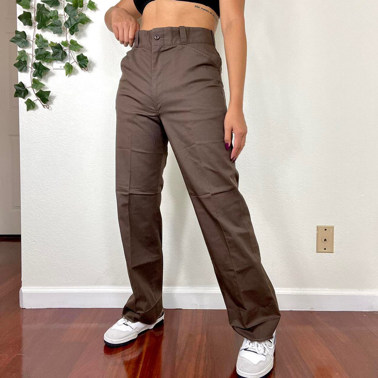 80s brown workwear