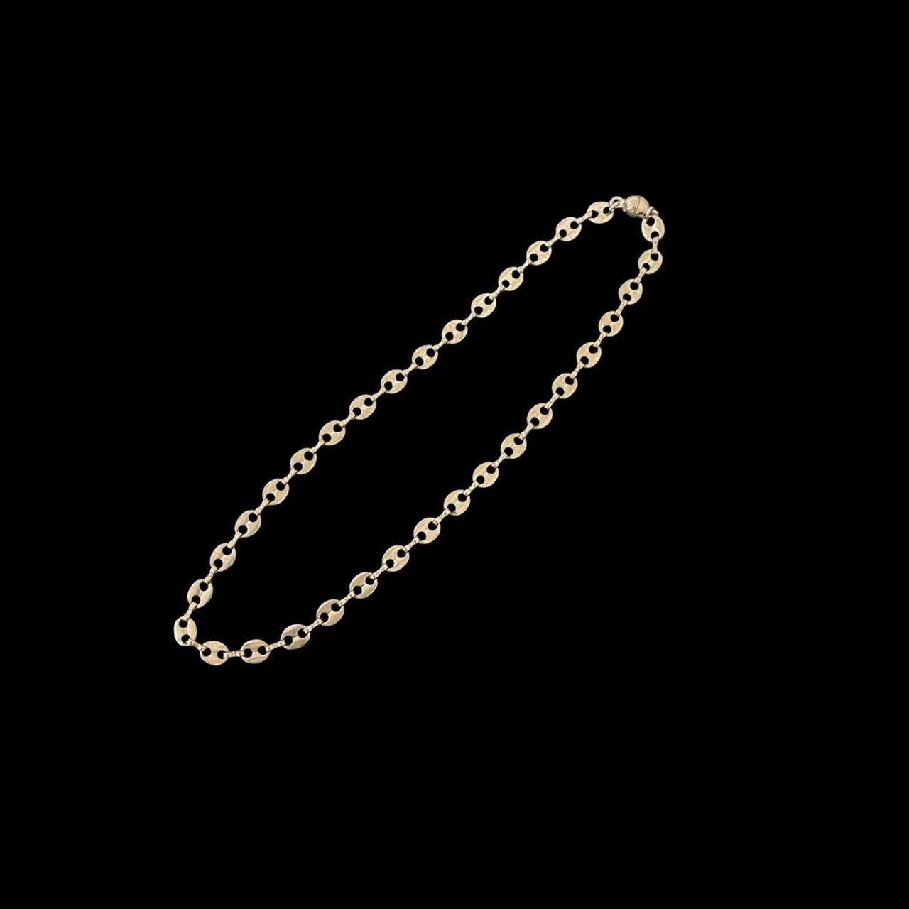 Silver chunky necklace