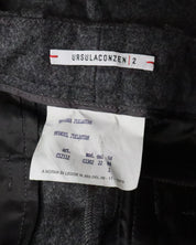 Italian Gray Dress Pants (Medium)