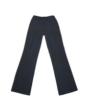 Black Pinstripe Pants (XS) 