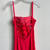 Y2k Hot pink glitter prom