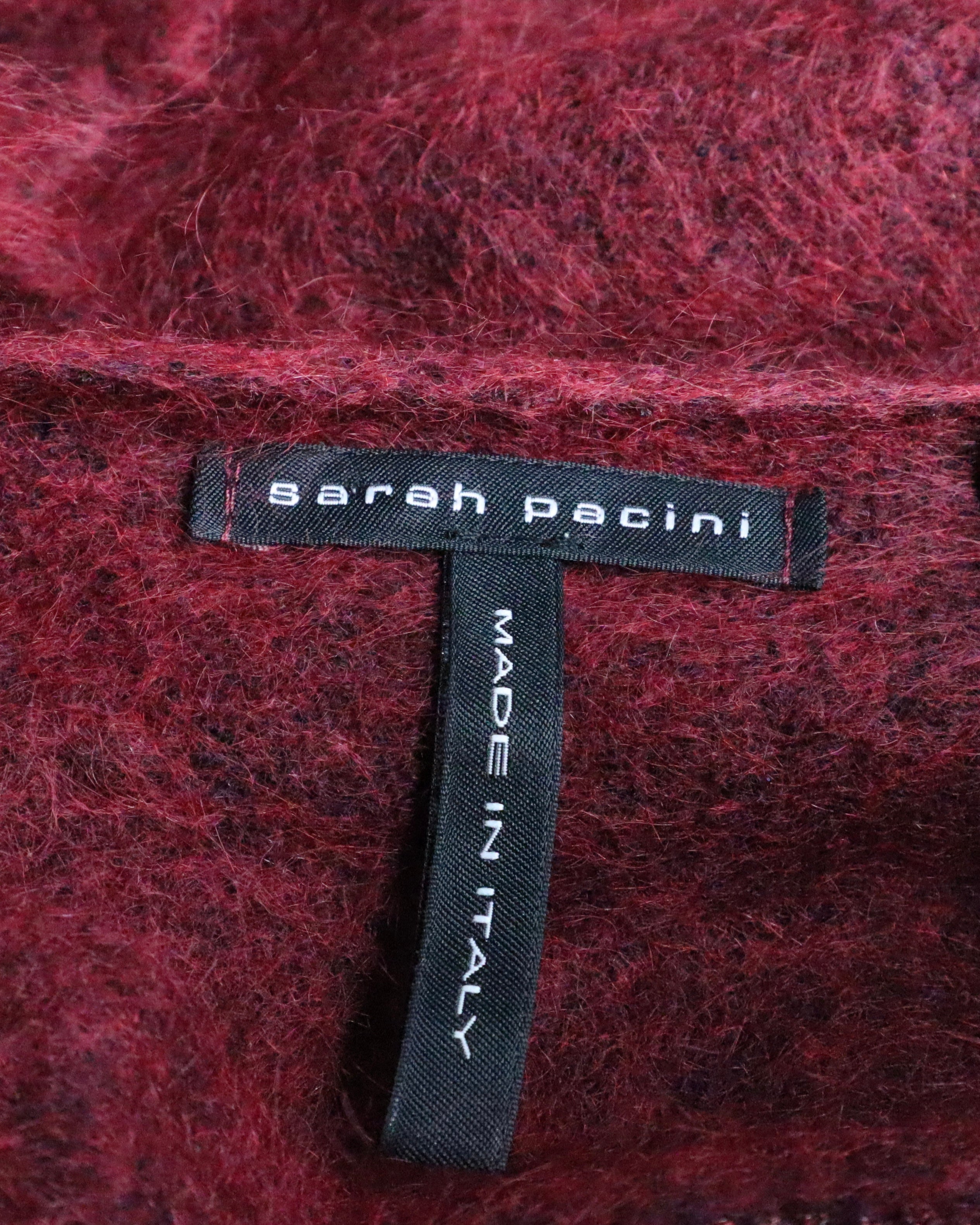 Sarah Pacini Mohair Sweater (Large) 