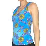 psychedelic print tank