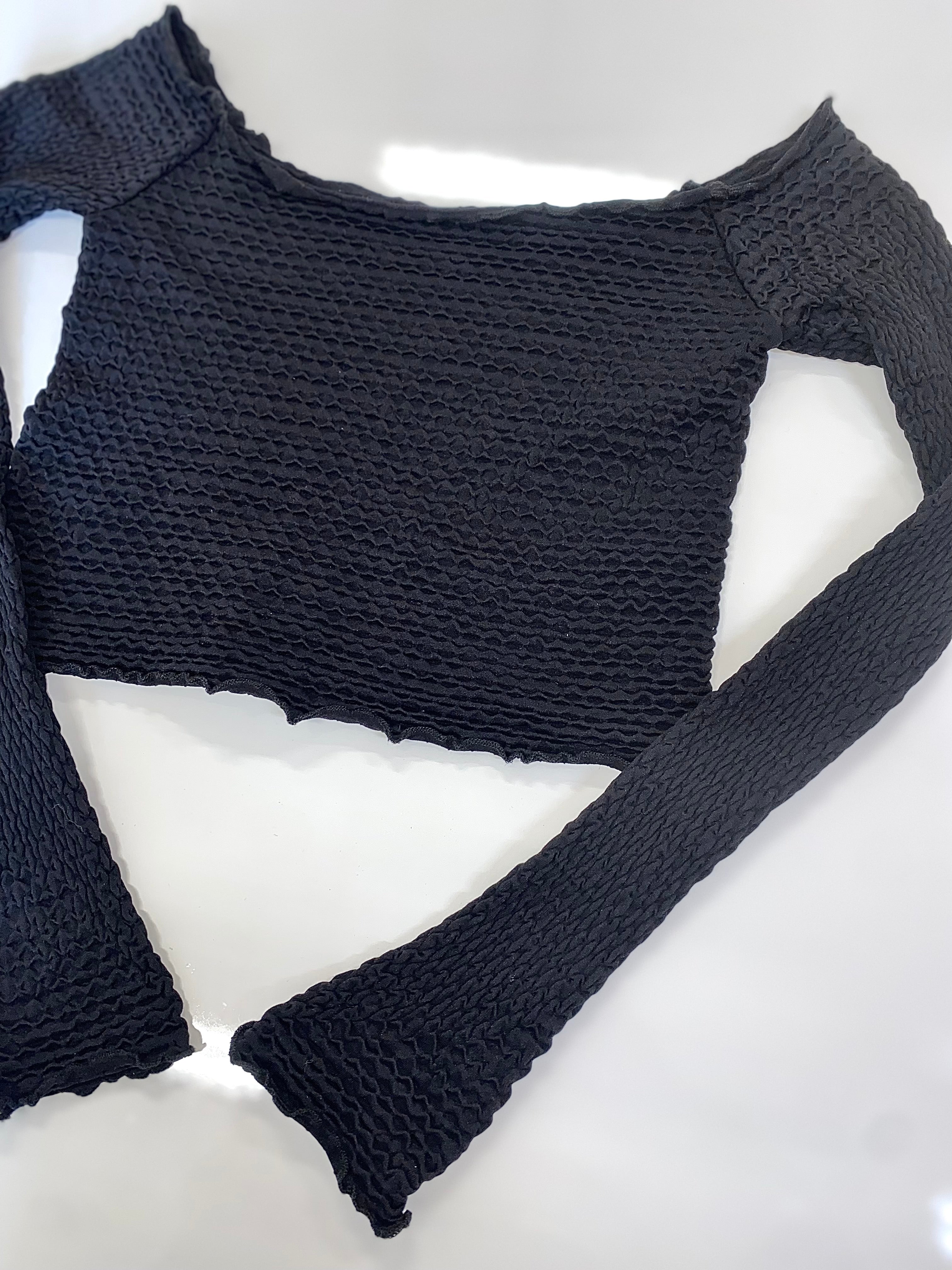 Black Stretch top