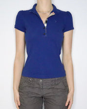Burberry Blue Polo Shirt (S-M)