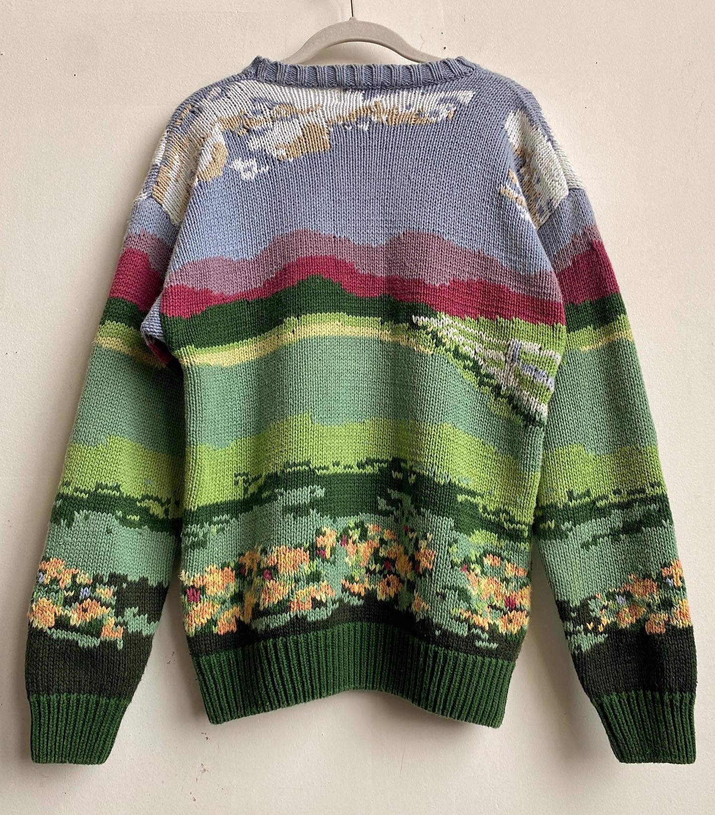 🐴 Vintage horse knit sweater