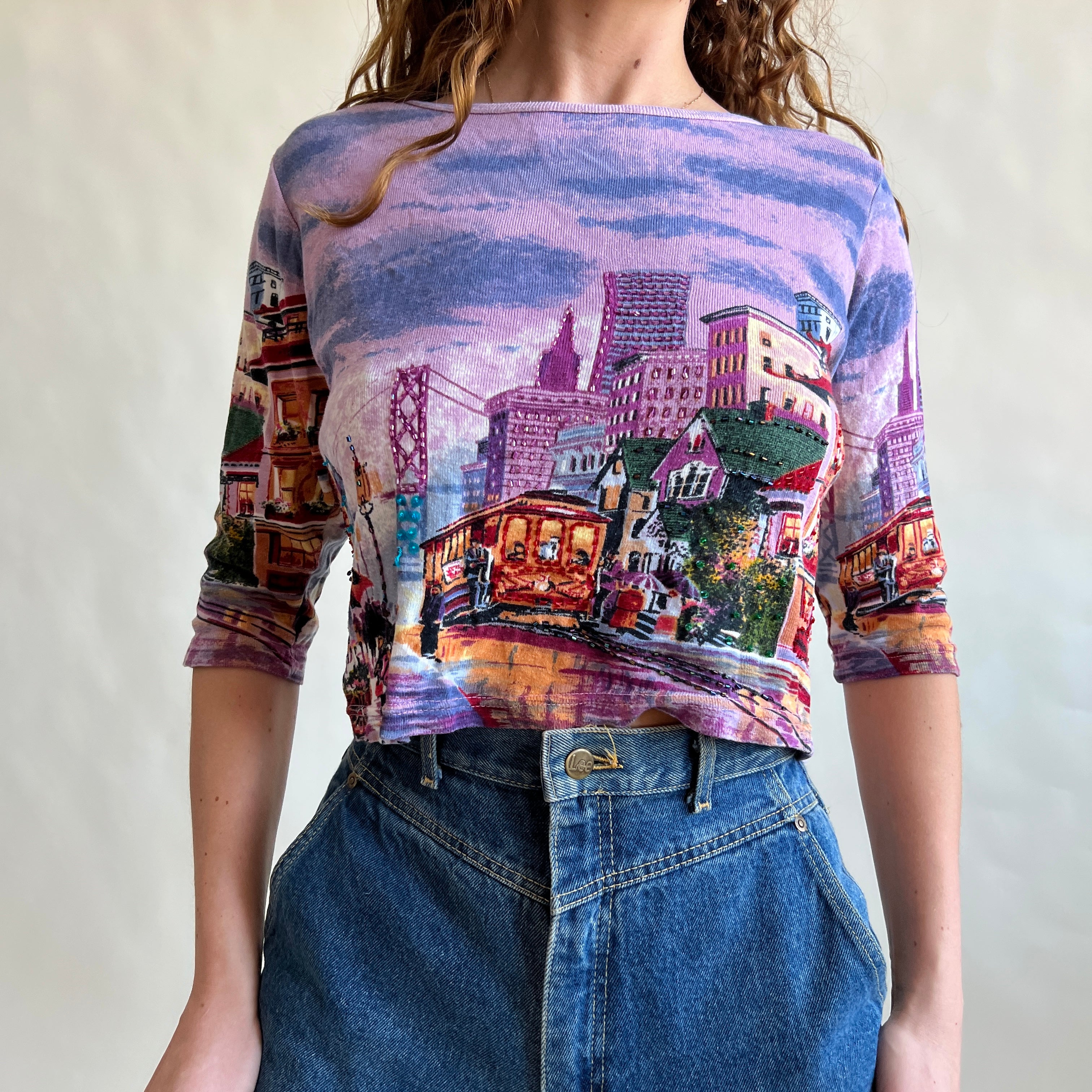 San Francisco beaded crop